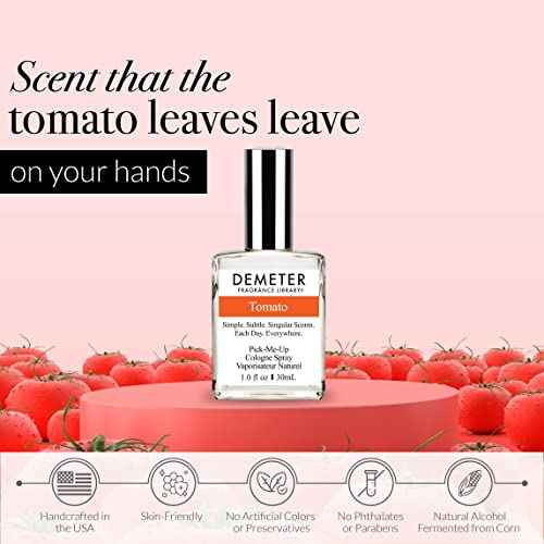DEMETER Tomato, 1 oz Cologne Spray, Perfume for Women and Men
