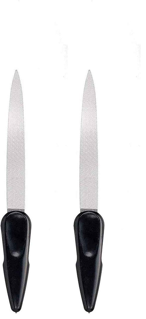 SEKI EDGE SS-404- Curved Natural Nail File (Pack of 2)