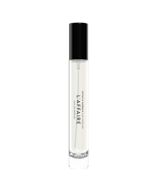 OCTAVIA MORGAN L’AFFAIRE Eau de Parfum - Floral Sweet Fragrance with Jasmine, Saffron, Amberwood & Vegan Ambergris - Travel Size Clean, Vegan & Long-Lasting Spray Perfume for Women & Men - 10ML