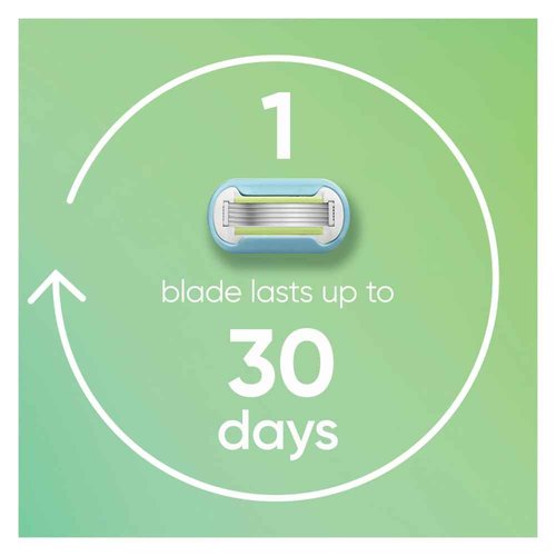Gillette Venus Extra Smooth Womens Razor Blade Refills, 6 Count, Designed for a Close, Smooth Shave