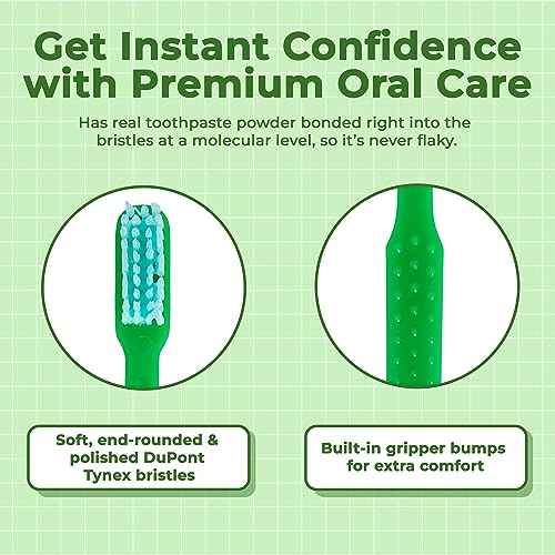 Ortho ReadyBrush Prepasted Individually Wrapped Toothbrush- Soft Orthodontic Gentle V-Trim Bristles for Braces, Gum Care - 144 Pack - Children or Adults Made in USA (144)