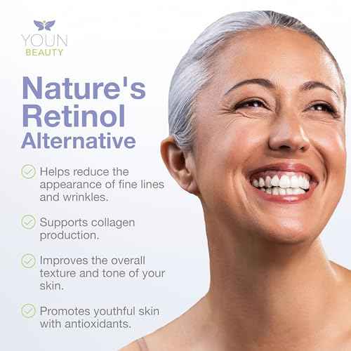 YOUN Beauty Peptide + Bakuchiol Moisturizer by Holistic Dr. Anthony Youn ? Paraben-Free Retinol-Alternative Face Moisturizer to Support Collagen Production, Skin Hydration and Elasticity, 50ml