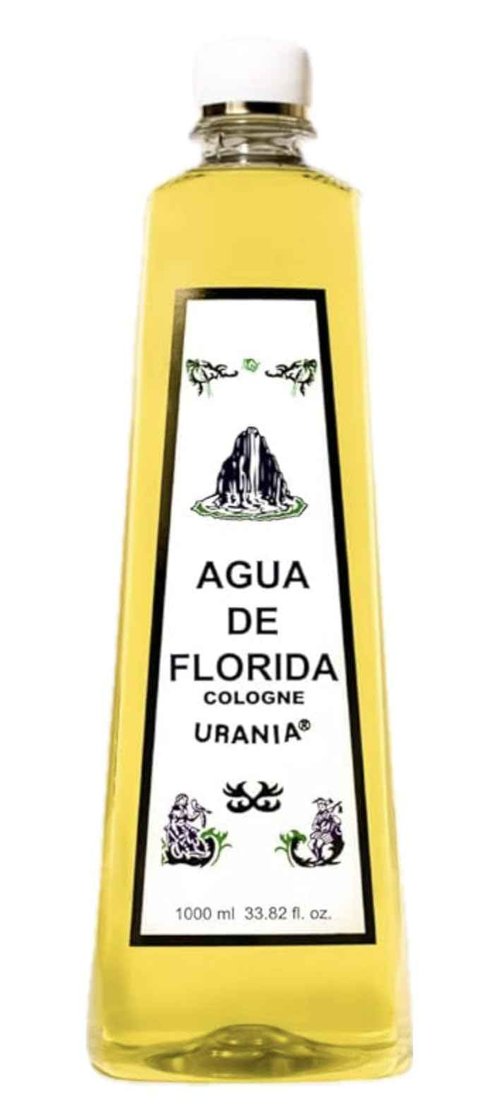 Siete Machos Urania Agua de Florida - Florida Water Cologne 1000 ml/33.82 fl. oz.