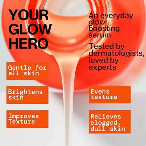 Pacifica Glow Baby Booster Mini Face Serum, Vitamin C & Glycolic Acid For Brightening Dull Skin, Fragrance-Free, Vegan & Cruelty-Free, .5 Fl Oz