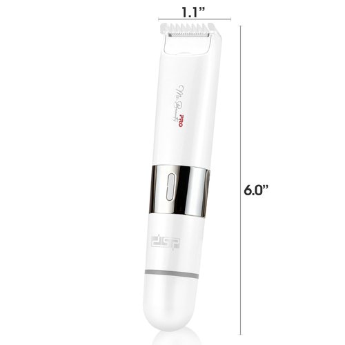 DSP 2 in 1 Bikini Hair Trimmer, Dual Head Bikini Trimmer for Women, Female Shavers for Pubic Hair, Ladies Shavers for All Body, Waterproof, Smart Light, Applicable to Underarm Leg Arm Body Face