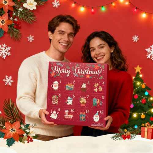 12Pcs Advent Calendar 2025 Christmas Gifts for Kids Women - Christmas Advent Calendar Bath Bomb with Surprise Inside Bath and Body Gift for Sister, Wife, Mom, Son, Daughter£üSpa Gift Set Idea for Kids