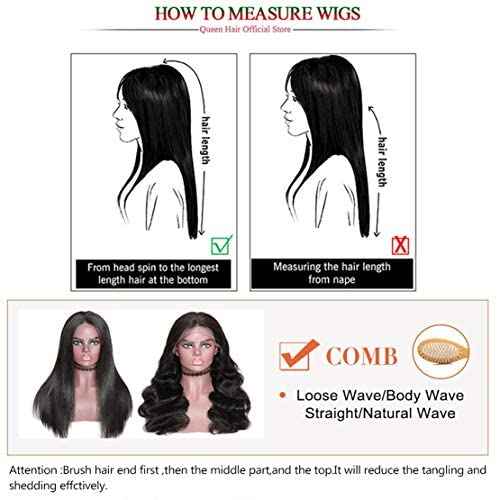 Aiterina Headband Wig deep wave human hair wigs for Black Women Brazilian Remy Hair Glueless Non Lace Front Wig 150% Density Natural Color (8 inch, Headband Wig Deep Wave)