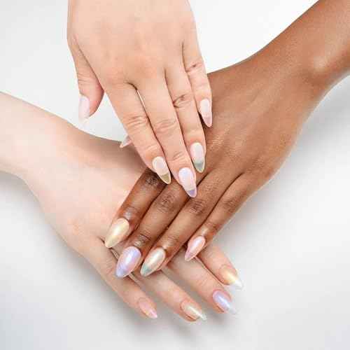 APR?S Heavenly Top Gelcoat Set, 5-Pack Non-Wipe Nail Gel Polish Top Coat, Shimmery Long Lasting Topcoat