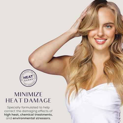 SUTRA Heat Guard Renewal Hair Spray for Frizzy, Dry & Damaged Hair - Thermal Protecting Hairspray Hydrates, Protects & Repairs Against Heat with Hyaluronic Acid - Anti-Frizz Haircare Products