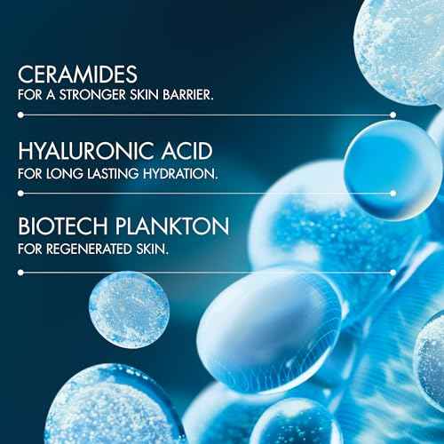 Biotherm Aquasource Hydra Barrier Cream, Lightweight And Fast-Absorbing Face Moisturizer for a Stronger Skin Barrier, with Biotech Plankton, Bio-Ceramides and Hyaluronic Acid
