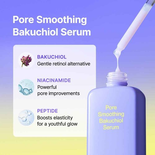 BY WISHTREND Bakuchiol Mighty Duo | Vitamin Amazing Bakuchiol Night Cream 30mL & Pore Smoothing Bakuchiol Serum 30mL