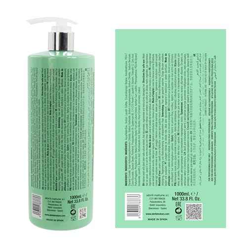abril et nature - Cell Innove - Professional Hair Shampoo - Youthful, Healthy, and Shiny Appearance - Hair Treatment with Plant Stem Cells - Regenerates and Rejuvenates the Hair Fiber - 1000 ml