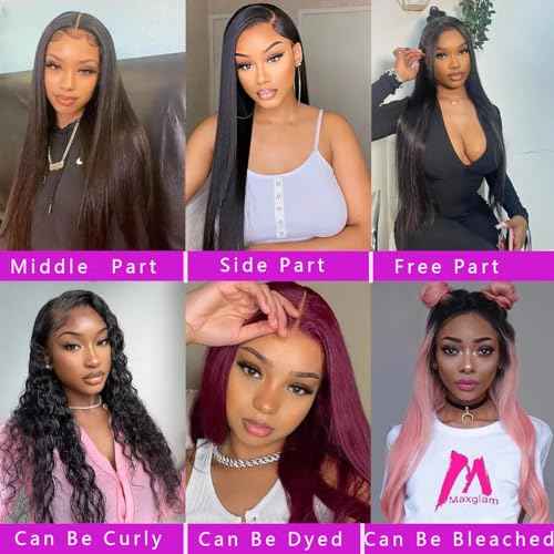 12A Straight Bundles Human Hair 20 22 24 Inch 3 Bundles Human Hair Straight Human Hair Bundles 100% Unprocessed Brazilian Virgin Human Hair Extension