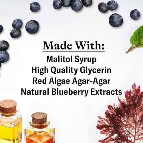 GRETHER'S Sugarfree Blueberry Pastilles Natural Remedy for Dry Mouth Relief - Soothing Throat & Healthy Voice - Long-Lasting Fruit Flavor, Gift for Singers - Gluten-Free - 4-Pack - 3.75 oz