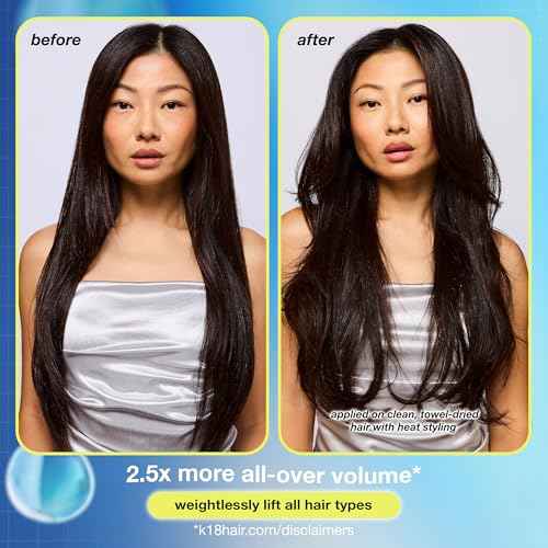 K18 AstroLift¢â Reparative Volume Spray, 2-Day Hair Thickening + Hold For Thin, Fine, Fragile Hair, Non-Sticky, Non-Crunchy, Humidity-Resistant Volumizing Spray