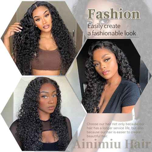 Jerry Curly Wave Human Hair 3 Bundles Brazilian Raw Virgin Hair Weave Bundles Jerry Curly Wet And Wavy 12A Grade Long Unprocessed Human Hair Extensions Natural Black 100g/pc 20 22 24inch