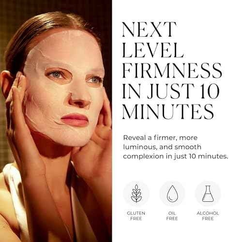 Natura Biss? Essential Shock Intense Instant-Lift Mask, Firming Sheet Mask, Hydrates, Firms & Plumps, For All Skin Types, 4 units