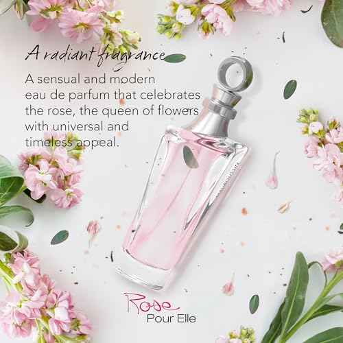 Mauboussin - Rose Pour Elle 100ml (3.3 Fl Oz) - Eau de Parfum for Women - Floral, Fruity & Fresh Scents