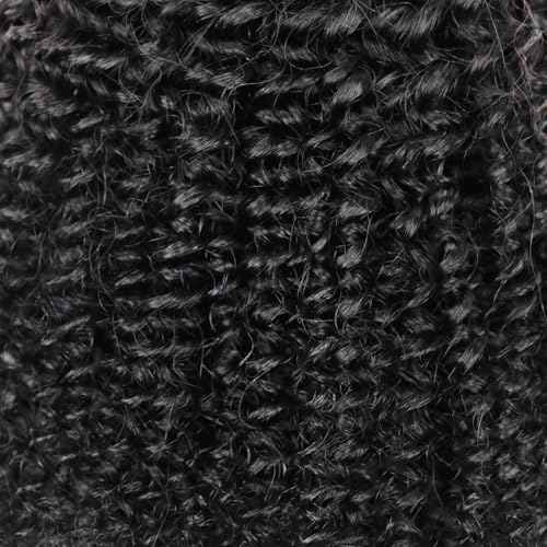 10A Brazilian Afro Curly Hair Bundles 2 Bundles 20 22 Inch Afro Curly Human Hair 100% Unprocessed Virgin Human Hair Curly Weave Hair Extensions for Women Natural Black Color