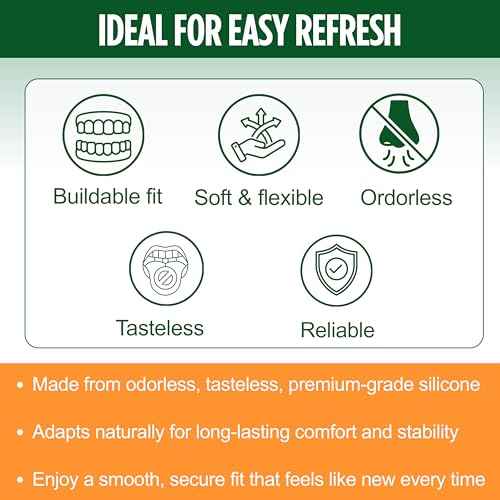 E&E Upper and Lower Denture Soft Reline Kit