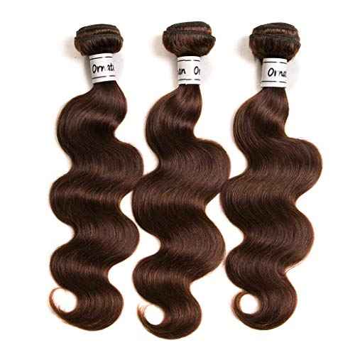 Body Wave Bundles Human Hair Brazilian Body Wave Hair Extensions Sew In 9A Grade Virgin 100% Unprocessed Remy Human Hair Weave Extensions (Body 4#, 20 20 20inch)
