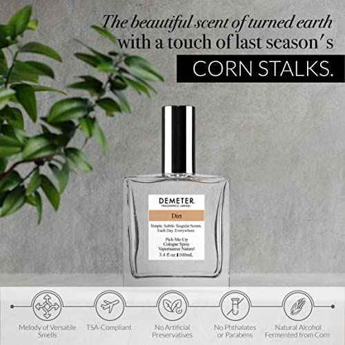 Demeter Fragrance 's Dirt Colgone Spray - 3.4 oz - Perfume for Women and Men