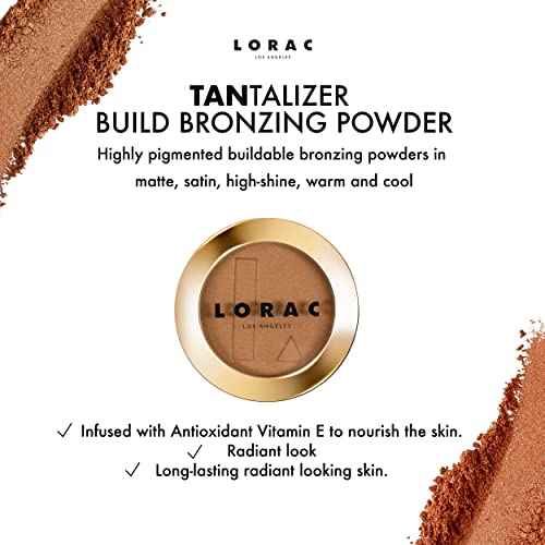 LORAC TANtalizer Bronzer Powder, Matte | Antioxidants, Cruelty Free, Gluten Free, Vegan