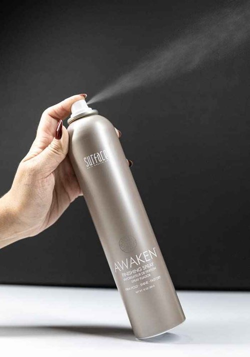 SURFACE Hair Awaken Finishing Spray, Thicken, Rejuvenate And Revitalize With A Firm Hold, Vegan And Paraben Free, 10 Fl. Oz.