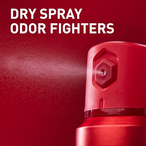 Old Spice Dry Spray Antiperspirant Deodorant for Men, 24/7 Sweat & Odor Protection, 24/7 Sweat Defense & Lasting Freshness, Swagger with Cedarwood Scent, 4.3 oz (Pack of 2)