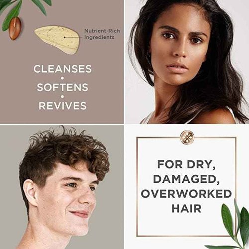 Argan Magic Ultra Nourishing Shampoo - Argan Oil and Antioxidants to Nourish and Restore Damaged and Over-Processed Hair Types | Made in USA, Paraben Free, Cruelty Free (32 oz, 2 Pack)