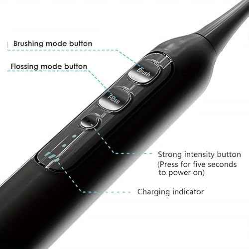 Electric Toothbrush with Water Flosser, Professional 2 in 1 Cordless Advanced Water Dental Flosser Toothbrush Combo, Portable for Travel and Home