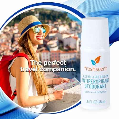 Freshscent Roll-On Deodorant Alcohol Free, 1.5 oz., Pack of 96