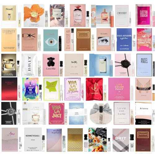 Perfume High End Designer Fragrance Sampler Set for Women - (Pack of 10 Sample Vials)