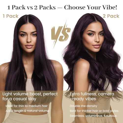 Jiameisi Clip in Hair Extensions Real Human Hair, 20inch Remy Human Hair Extensions Double Weft 120g 8pcs, Burgundy Straight Clip ins for Women, Ideal for Daily, Party, Wedding Looks #99J Burgundy Red