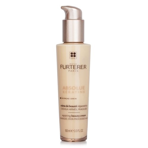 Rene Furterer ABSOLUE KERATINE Repairing Beauty Cream for Damaged, Over-Processed Hair, 3.3 fl. oz.