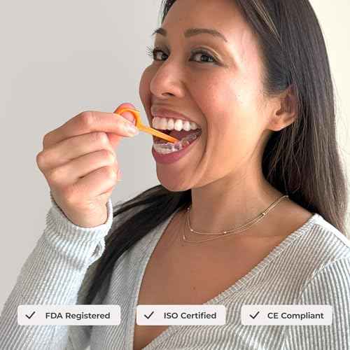 PUL Pack of 4 Reusable Clear Aligner Removal Tool ? Compatible with Invisalign, Removable Braces, Retainers & Trays ? Easy-to-Use Device Remover, Dental & Oral Hygiene Care Product ? Purple