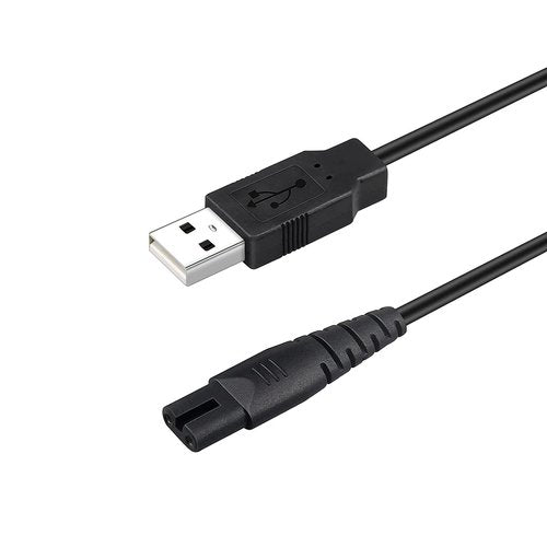 PDEEY Charger Cord for Nicwell, Nicefeel, MOSPRO, Zerhunt Water Flosser Oral Irrigator, USB Charging Cable Black