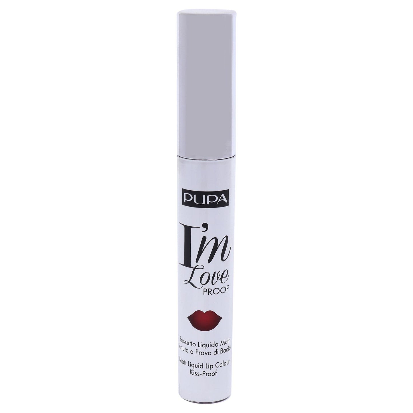 Pupa I Am Love Proof Matt Liquid Lip Color - 009 Red Pop Milano for Women - 0.09 oz Lipstick