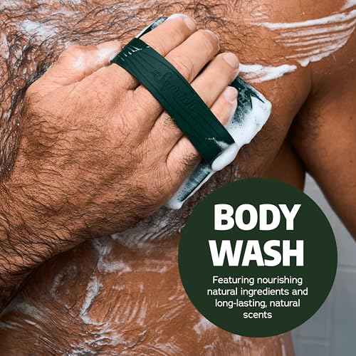 Dr. Squatch NEW Body Wash and Deodorant for Men Gift Set | No Paraben, Phthalate, Sulfate | Odor-Squatching, Aluminum-Free | Pine Tar Body Wash (8 oz, 3-Pack) & Deodorant (2.56 oz, 2-Pack)