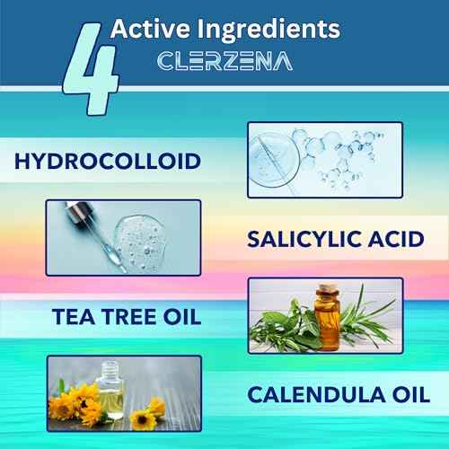 Star Pimple Patches for Face | Star Acne Patches Salicylic Acid, Tea Tree Oil and Calendula Oil | Star Pimple Patches Cute Teen Acne Treatment for Girls