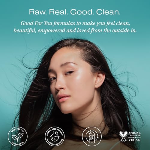 Raw Sugar Moisture Smoothie Shampoo and Conditioner with Coconut Oil, Agave, & Sweet Almond Milk, Hydrates & Nourishes Dry Hair, Formulated without Sulfates + Parabens