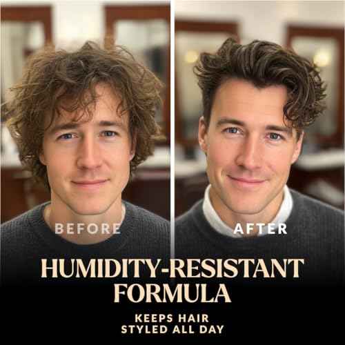 Charlemagne Sea Salt Spray for Men - 6.76 fl oz, 2 Pack - Sea Salt Hair Texture Spray for Beach Hair Waves & Volume, Matte Hold & Heat Protection - Made in Germany