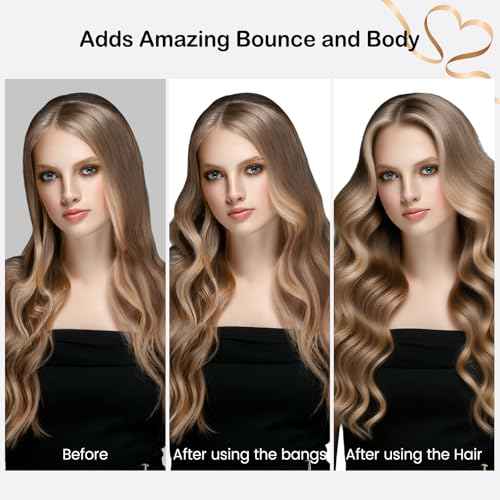 Upgraded Round Volumizing Brush Attachment for Dyson Airwrap HS01 HS05 HS08 Accessories, Upgraded Bristles for Dry Hair Add Volume Style Bangs Smooth Hair