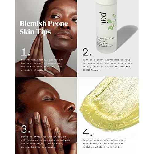 Pai Skincare - All Becomes Clear: Organic Copaiba + Zinc Blemish Serum | Natural, Vegan, Sensitive Skincare (1 fl oz | 30 mL)