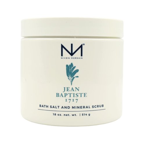 Niven Morgan Jean Baptiste 1717 Bath Salt and Mineral Scrub 18oz. 514g