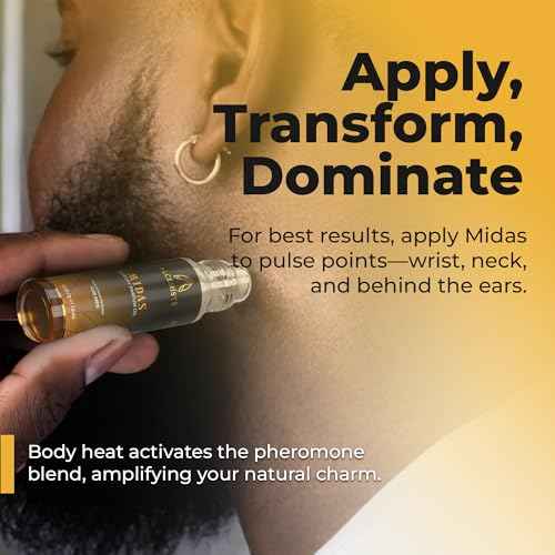 Concentrated Cologne For Men - Long-Lasting Mens Cologne - Pheromones-Infused Oil-Based Perfume For Him - Intense Formula - Travel Size, Rollerball Fragrance - 0.34 oz (10 mL)
