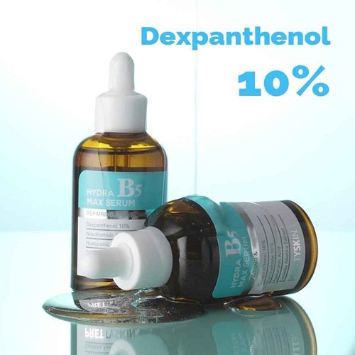 PRETTYSKIN Vitamin B5 Serum with Niacinamide10%, Hyaluronic Acid 10% for Hydrating, Smooth skin texture/All skin type 1.69fl oz