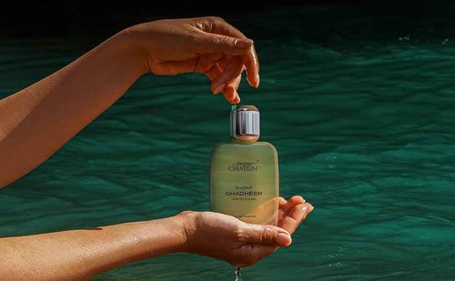 Amazing Creation Ghadheer Eau De Parfum, Citrus Aquatic Fragrance, Unisex, 3.4 FL OZ/100ml