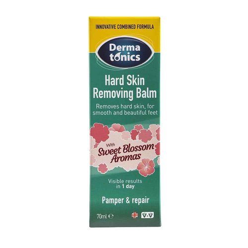 Dermatonics 10% Urea Callus Removing Cream – Removes Hard Skin, Moisturizes and Rehydrates Racked, Rough, Dead and Dry Skin – for Feet, Elbows, and Hands, 2.37 fl oz. Tube, 3 Pack