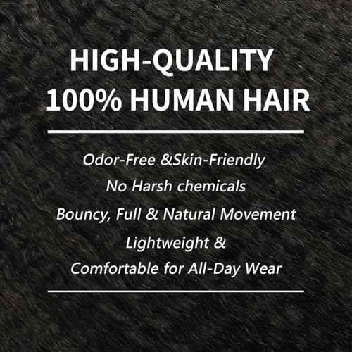 24 Inch 12A Clip In Hair Extensions Real Human Hair 100g 7pcs Yaki Straight Clip ins Human Hair Extensions for women 100% Unprocessed Brazilian Virgin Hair clip ins Natural Black Hair
